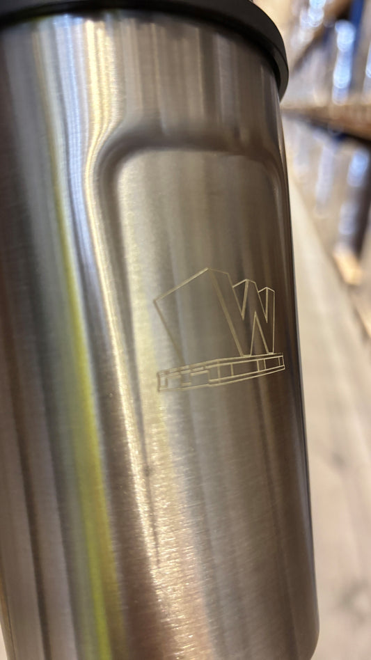 WAHL & CO THERMOBECHER - 380ml - SILBER